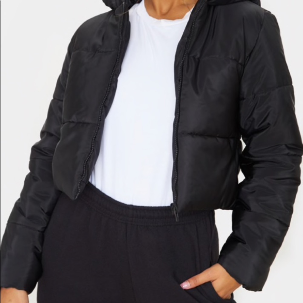 PLT black bomber jacket